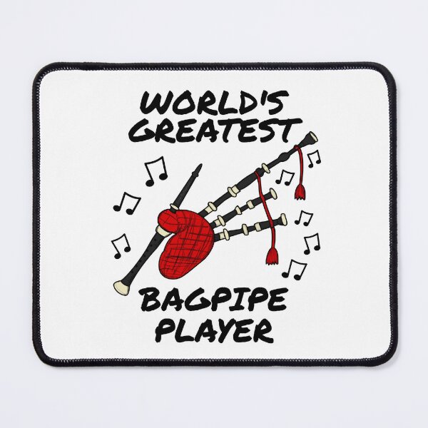 Item preview, World's Greatest Bagpipe Player Scottish Musician designed and sold by doodlerob.