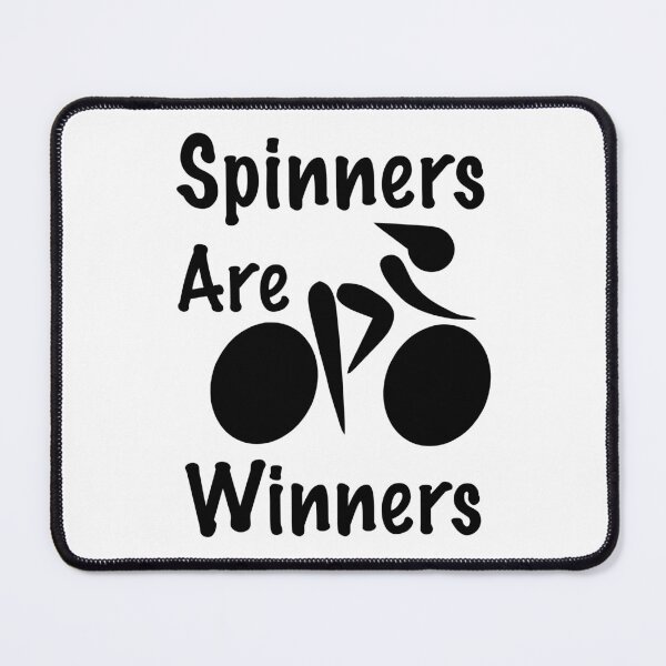 Item preview,  Spin Class Fans Women Girls Spinners are Winners designed and sold by Peggy Lindstrom.