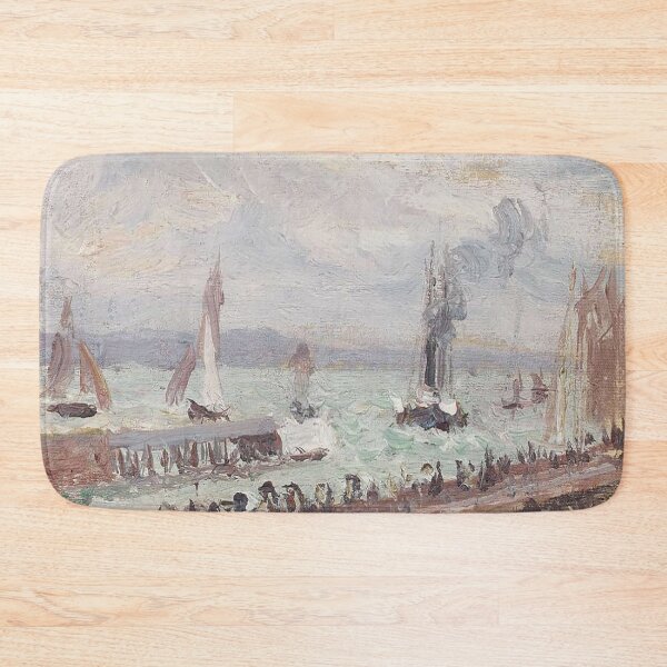 Item preview,  Camille Pissarro baillygallery camille pissarro between the port of le havre and the west breakwater sun sea agitates 1903 designed and sold by MARWA-STORE.