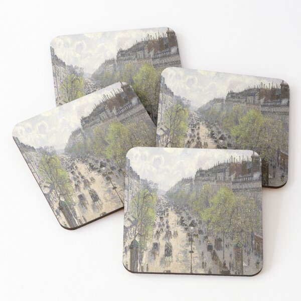 Item preview, Camille Pissarro Boulevard Montmartre designed and sold by MARWA-STORE.