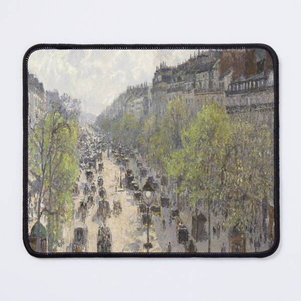 Item preview, Camille Pissarro Boulevard Montmartre designed and sold by MARWA-STORE.