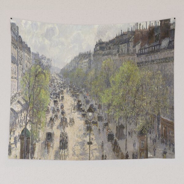 Item preview, Camille Pissarro Boulevard Montmartre designed and sold by MARWA-STORE.