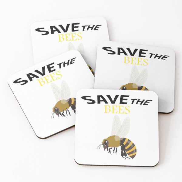 Item preview, Save the bees shits, save the bees phone cases, save the bees hats, save the bees shower curtain, save the bees backpack  designed and sold by Poussyarts.