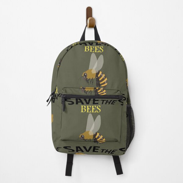 Item preview, Save the bees shits, save the bees phone cases, save the bees hats, save the bees shower curtain, save the bees backpack designed and sold by Poussyarts.