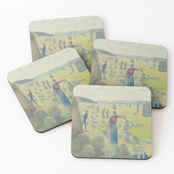 Item preview, Camille Pissarro The Hay Harvest Éragny designed and sold by MARWA-STORE.