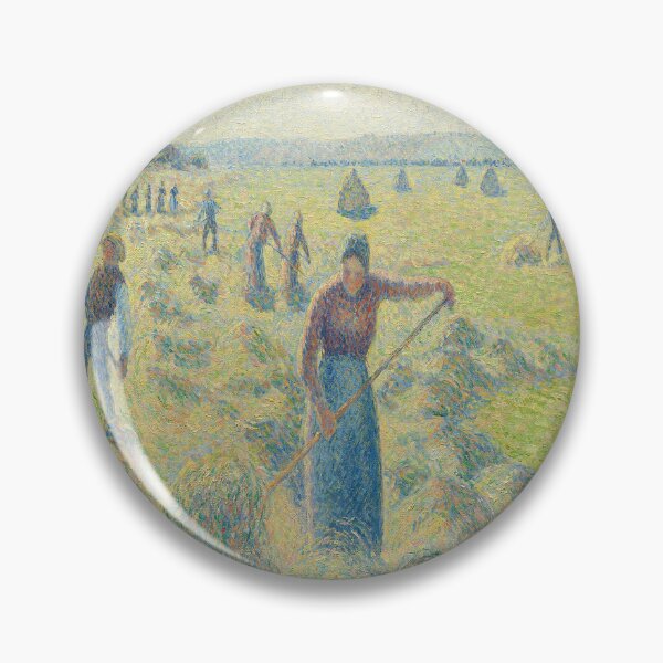 Item preview, Camille Pissarro The Hay Harvest Éragny designed and sold by MARWA-STORE.