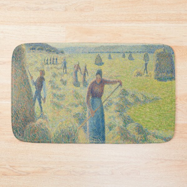 Item preview, Camille Pissarro The Hay Harvest Éragny designed and sold by MARWA-STORE.