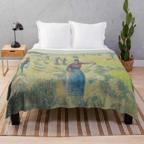 Item preview, Camille Pissarro The Hay Harvest Éragny designed and sold by MARWA-STORE.