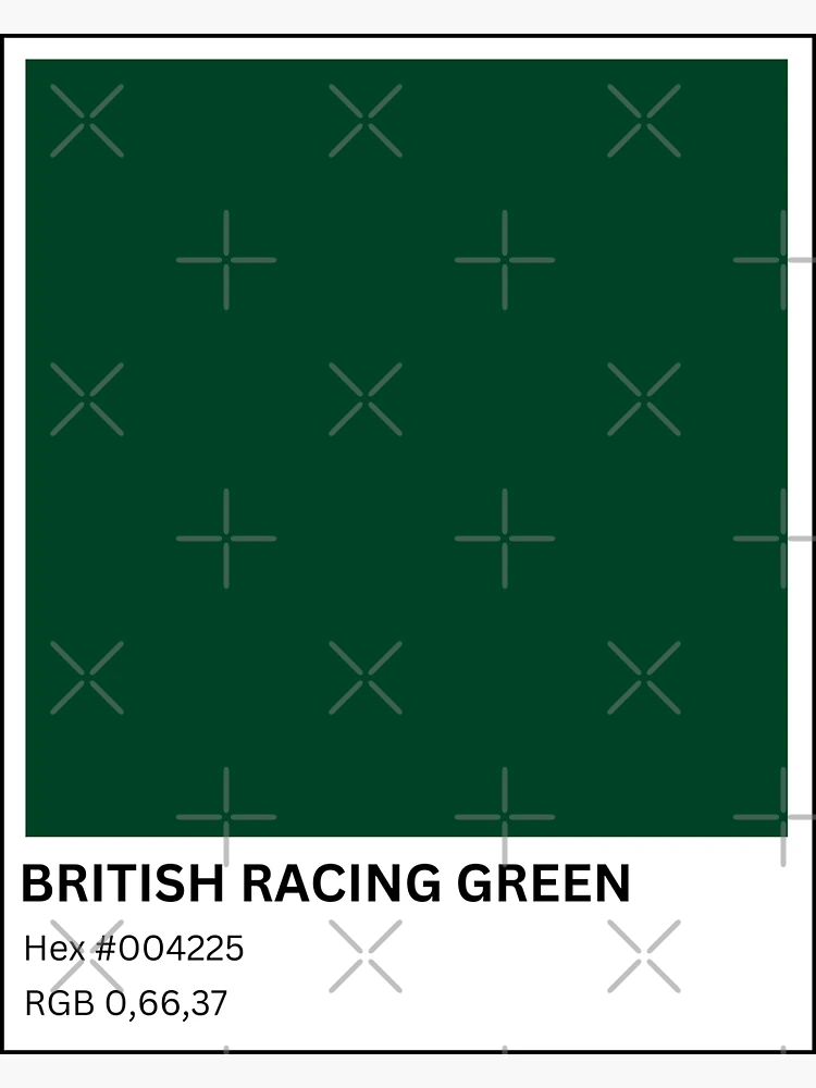 British Racing Green | Sticker