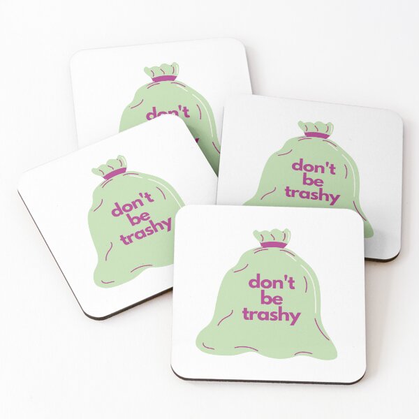 Item preview, don't be trashy trash bag designed and sold by indie cottage.