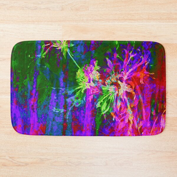 Item preview, Bee Balm Abstract Floral Art designed and sold by EdwardMonet.