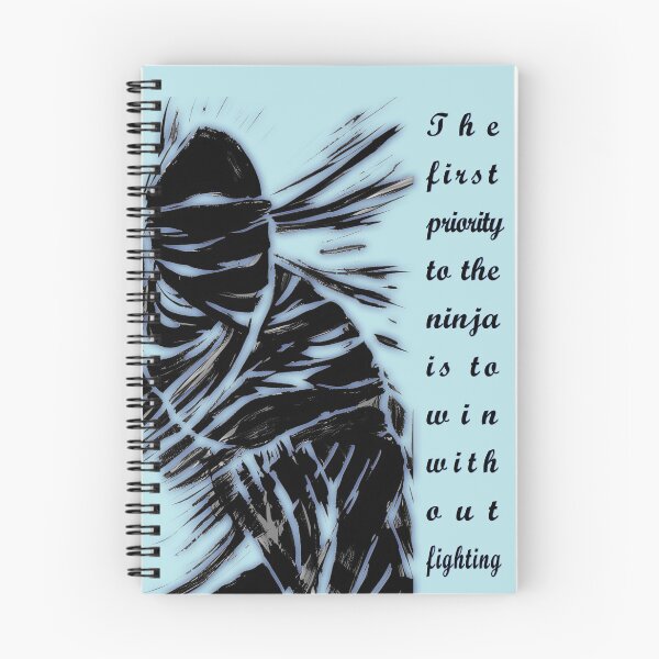 Item preview, Ninja says win without fighting  designed and sold by Samunya Store.