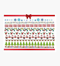 Ugly Christmas Design Photographic Print