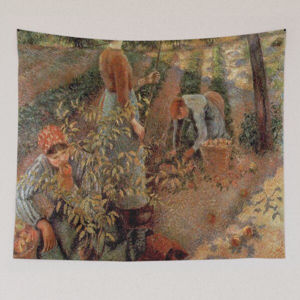 Item preview, Camille_pissarro the apple pickers designed and sold by MARWA-STORE.