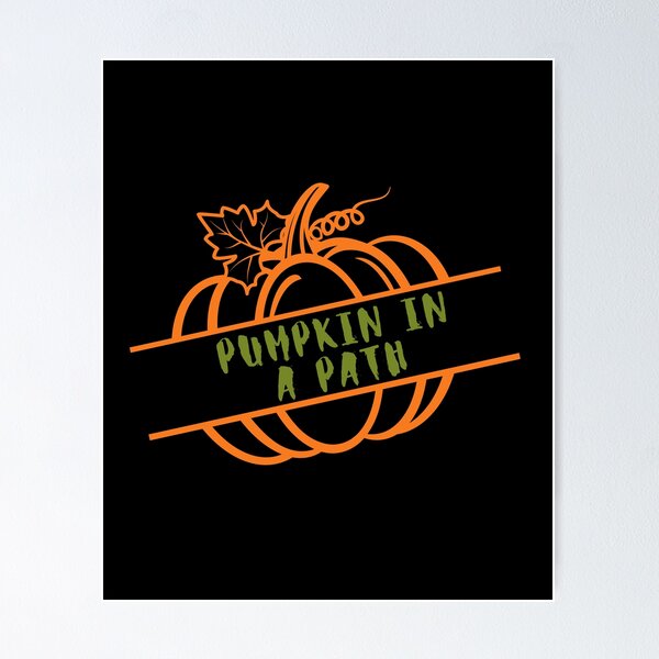 Item preview, Pumpkin in a Path designed and sold by Saimia.