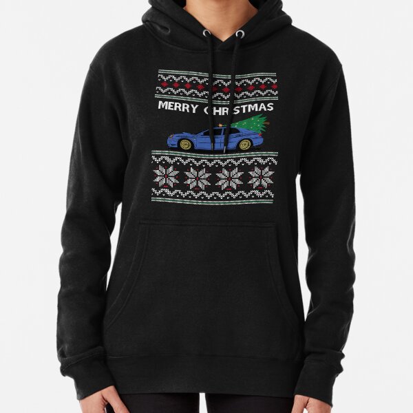 Artikel-Vorschau von WRX STI Ugly Christmas Sweatshirt | Frohe Weihnachten, Subaru Impreza, JDM, Geschenk für Autoliebhaber, Liebhaber, Enthusiasten, Freund, Weihnachtsbaum, Schaukeln um den Weihnachtsbaum, designt und verkauft von 365CarMods Official.