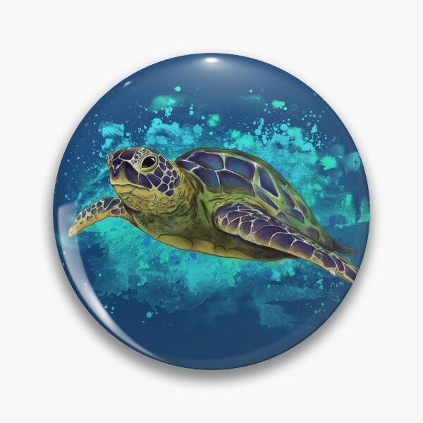 Item preview, “Peace” Sea Turtle designed and sold by CharCamp.