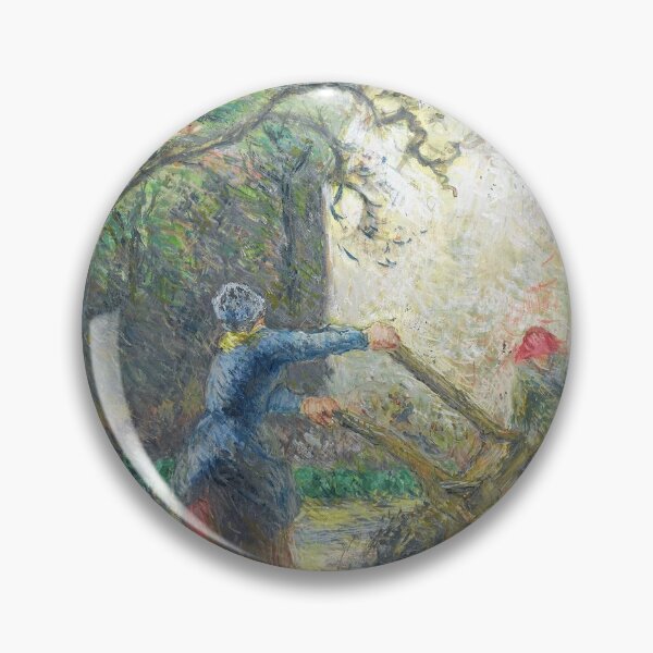 Item preview, Camille-Pissarro woman emptying the hand cart 1880 designed and sold by MARWA-STORE.