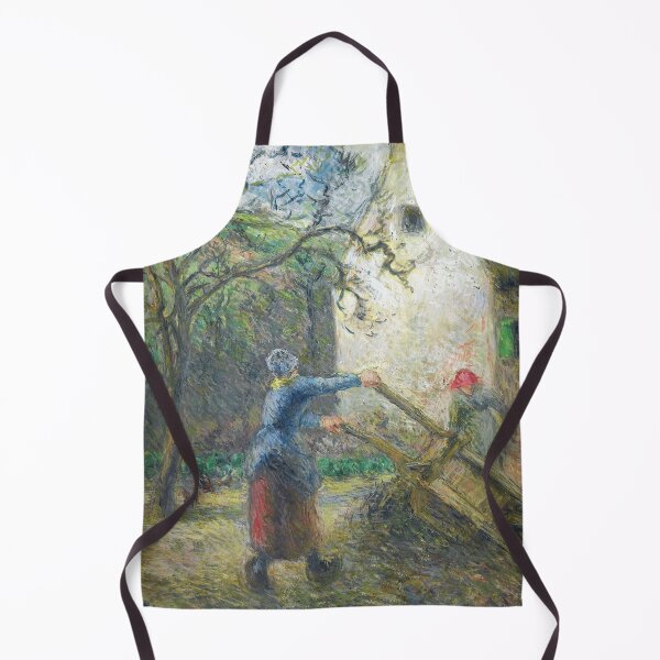 Item preview, Camille-Pissarro woman emptying the hand cart 1880 designed and sold by MARWA-STORE.