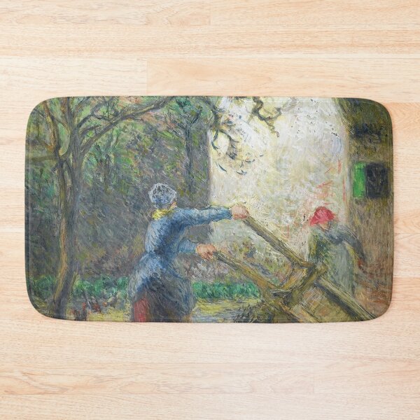 Item preview, Camille-Pissarro woman emptying the hand cart 1880 designed and sold by MARWA-STORE.