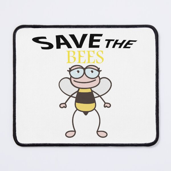 Item preview, Save the bees shits, save the bees phone cases, save the bees hats, save the bees shower curtain, save the bees backpack designed and sold by Poussyarts.