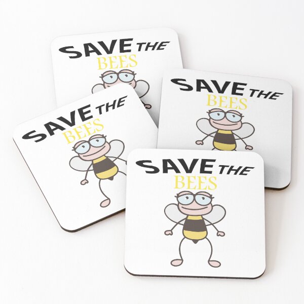 Item preview, Save the bees shits, save the bees phone cases, save the bees hats, save the bees shower curtain, save the bees backpack  designed and sold by Poussyarts.
