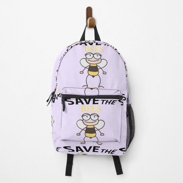 Item preview, Save the bees shits, save the bees phone cases, save the bees hats, save the bees shower curtain, save the bees backpack designed and sold by Poussyarts.