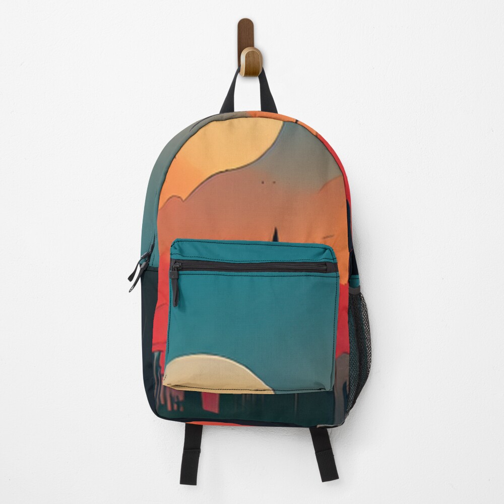 Vista previa del artículo con la obra «Mochila», diseñado y vendido por ComicsFactory.