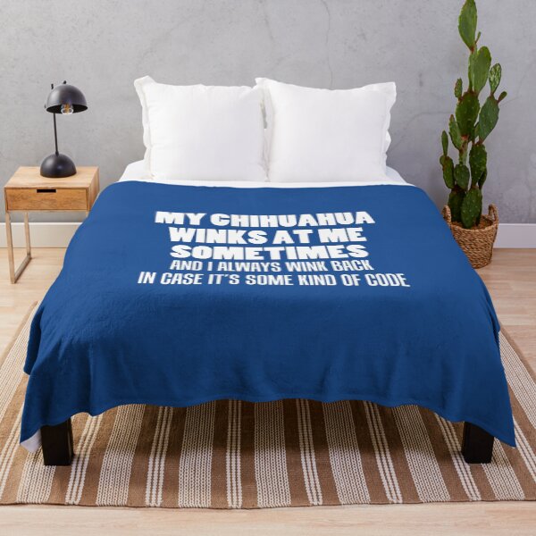 Item preview, My Chihuahua Winks At Me Sometimes Funny Dog Owner designed and sold by jaycartoonist.