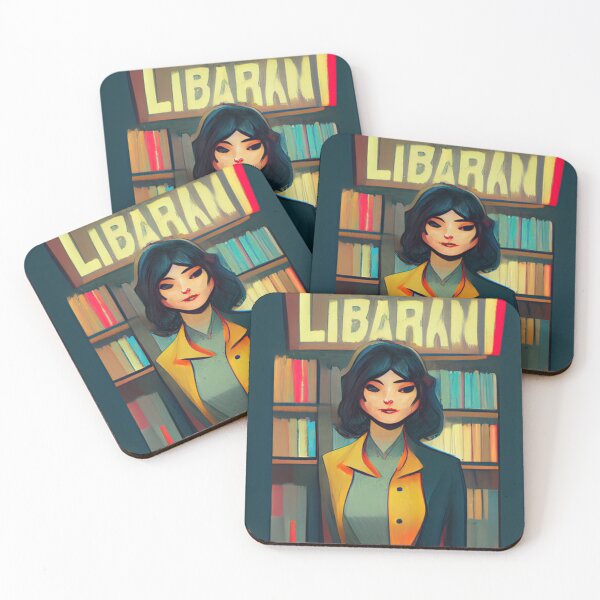 Item preview, Librarian | Comics style designed and sold by ComicsFactory.