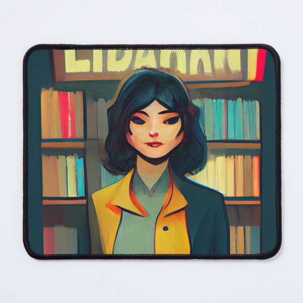Item preview, Librarian | Comics style designed and sold by ComicsFactory.