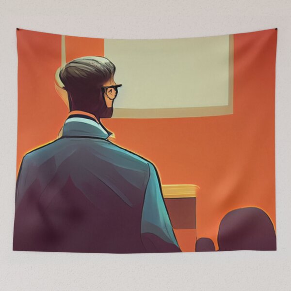 Aperçu de l'œuvre Lecturer | Comics style créée et vendue par ComicsFactory.