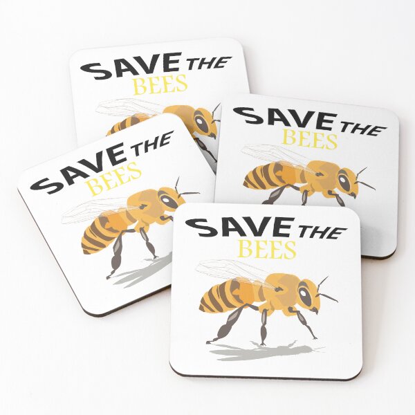 Item preview,  Save the bees shits, save the bees phone cases, save the bees hats, save the bees shower curtain, save the bees backpack  designed and sold by Poussyarts.