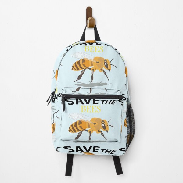 Item preview, Save the bees shits, save the bees phone cases, save the bees hats, save the bees shower curtain, save the bees backpack designed and sold by Poussyarts.