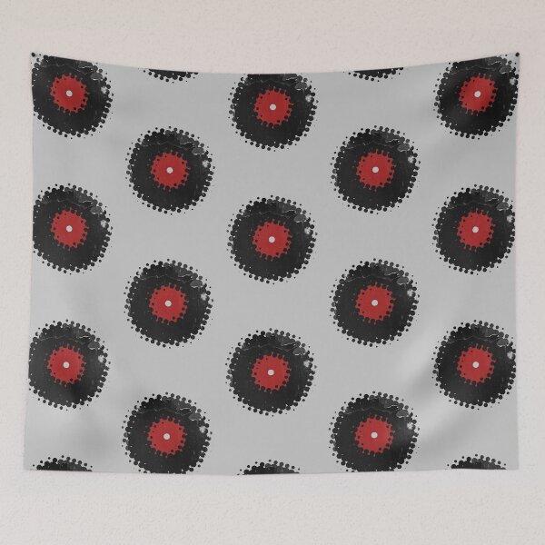 Item preview, Grunge Vinyl Records Retro Vintage 50's Style designed and sold by Denis Marsili.