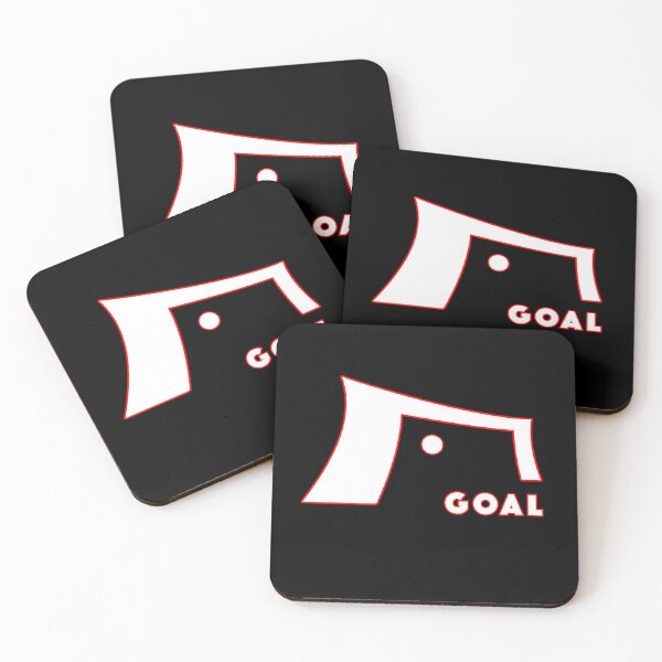 Item preview, GOAL. RED/WHITE. designed and sold by 5hertz.