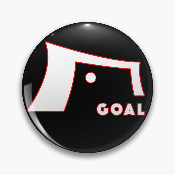 Item preview, GOAL. RED/WHITE. designed and sold by 5hertz.