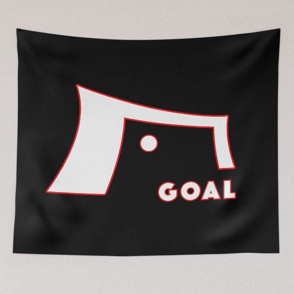 Item preview, GOAL. RED/WHITE. designed and sold by 5hertz.