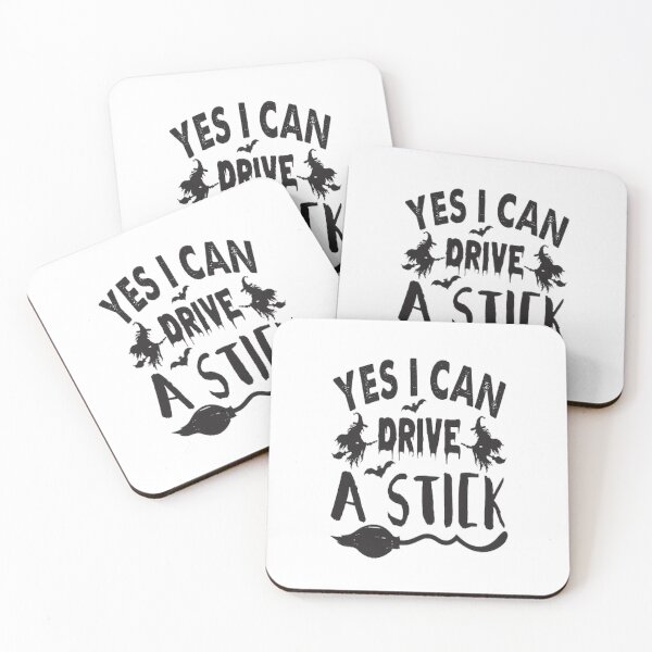 Item preview, Yes I Can Drive A Stick Halloween Funny designed and sold by VitezCrni.
