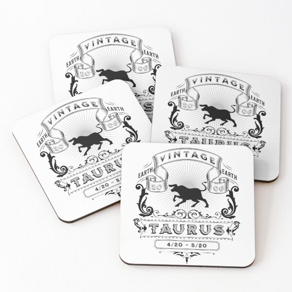 Item preview, The Zodiac Sign of Taurus Black and White 2006 designed and sold by rhombusOnion.