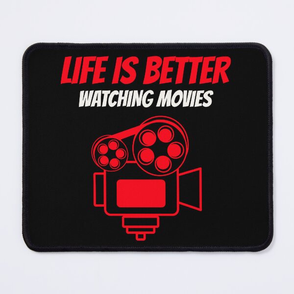 Item preview, LIFE IS BETTER WATCHING MOVIES designed and sold by MJ96-PRO.