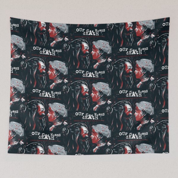 Item preview, Three cheers for the revenge - our flag means death  designed and sold by Alex Tal.