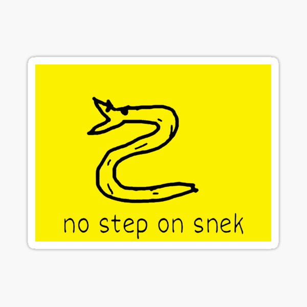 No Step On Snek sticker decal Gadsden Flag America Don/'t Tread On Me patriot USA