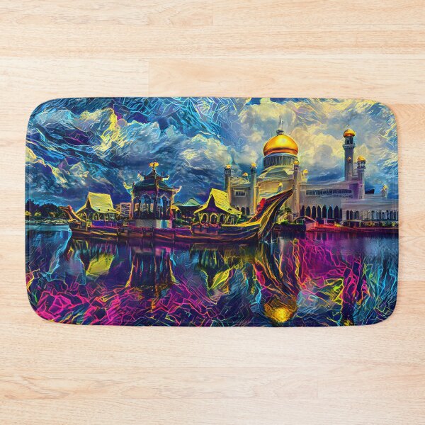 Item preview, Bandar Seri Begawan, capital of Brunei designed and sold by REALDesign-Shop.