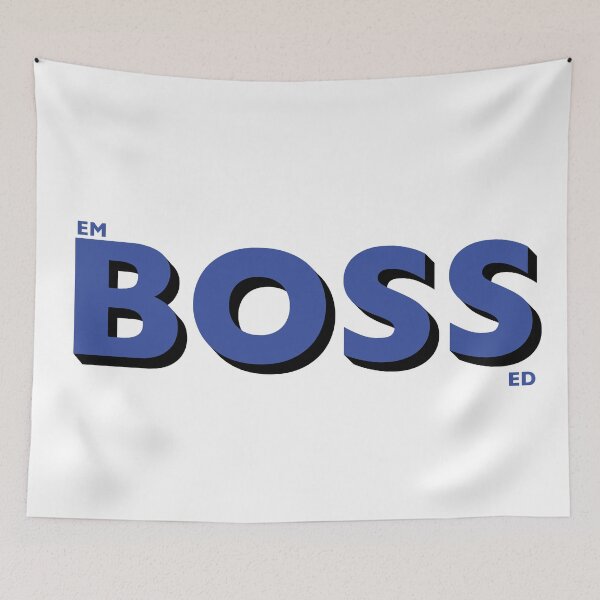 Item preview, Putting the Boss into Embossed designed and sold by DavidASmith.
