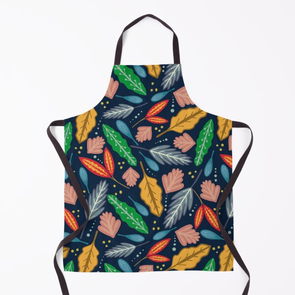 Item preview, Underwater Leaves - Blue designed and sold by JaselviiStudio.