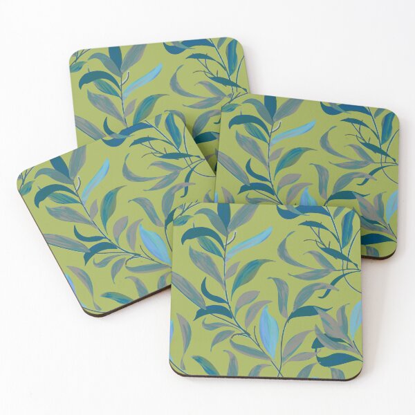 Item preview, William Morris inspired Willow Bough and Thistle fusion - Art Nouveau Victorian Pattern. Caroline Laursen original designed and sold by Caroline Laursen.