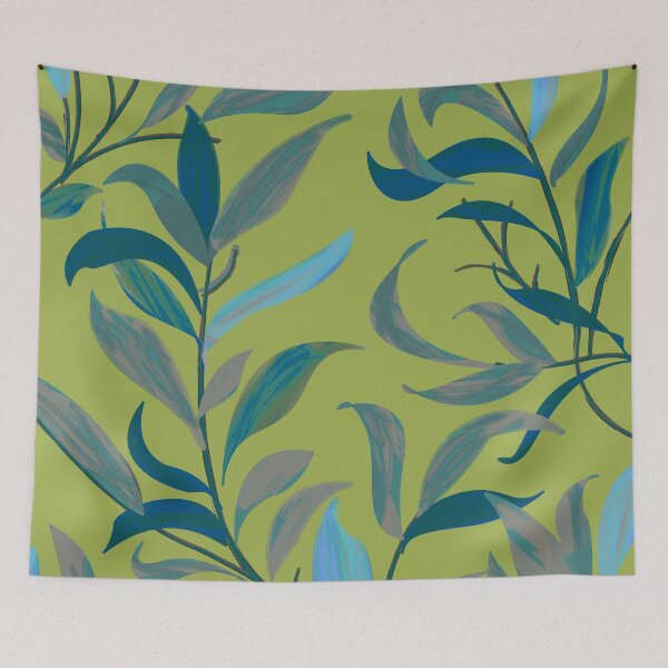 Item preview, William Morris inspired Willow Bough and Thistle fusion - Art Nouveau Victorian Pattern. Caroline Laursen original designed and sold by Caroline Laursen.