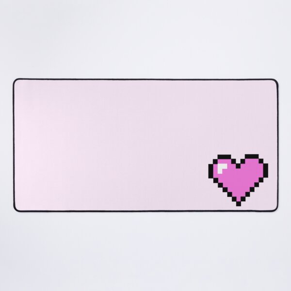 Aperçu de l'œuvre Conception de coeur de jeu rose esthétique mignon créée et vendue par Dr3amsInInk.