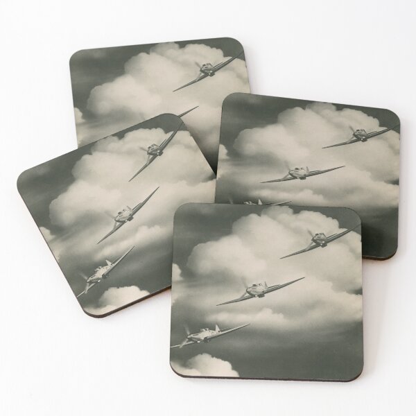 Item preview, WWII RAF Spitfires In Flight designed and sold by Duncan-Mac.
